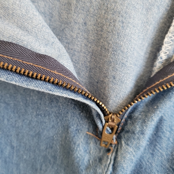 VINTAGE denim flared mini skirt - Picture 4 of 6